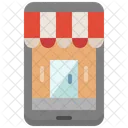 Mobile Store Business Website Icon