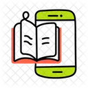 Mobile Study Mobile Learning Online Study Icon