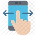 Mobile Swipe  Icon