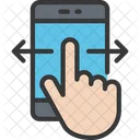 Mobile Swipe  Icon