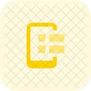 Mobile Table  Icon