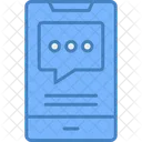Mobile Talk Chat Messaging Icon
