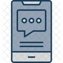 Mobile Talk Chat Messaging Icon