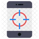 Mobile Target Mobile Aim Online Target Icon