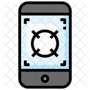 Smartphone Target Tracking Icon