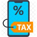 Mobile Tax  Icon