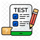 Mobile test paper  Icon