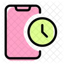 Mobile Time Icon