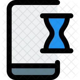 Mobile Time  Icon