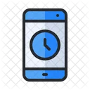Mobile Time  Icon