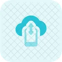 Mobile To Cloud  Icon