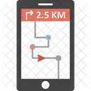 Localisation Du Telephone Portable GPS Navigation Mobile Icône