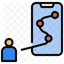 Mobile Tracker Phone Tracker Mobile Navigation Icon