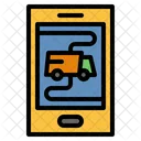 Mobile Tracking Delivery Tracking Order Icon