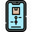 Mobile Tracking  Icon