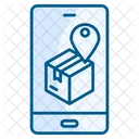 Mobile Navigation Location Delivery Icon