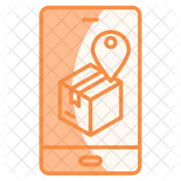 Mobile tracking  Icon