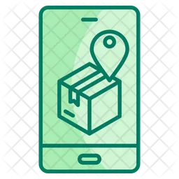 Mobile tracking  Icon