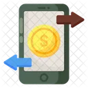 Mobile Transaction Online Transaction Ebanking Icon