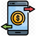 Mobile Transaction Banking Transaction Icon