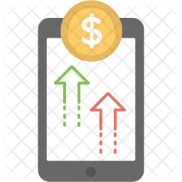 Mobile Transactions  Icon