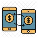 Mobil Digital Geld Icon