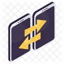 Mobile Transfer Phone Transfer Mobile Transmission Icon