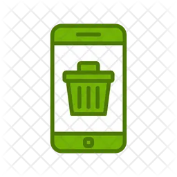 Mobile Trash  Icon