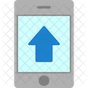 Mobile Upload  Icon