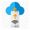 Mobile Upload Internet Of Things Iot Icon