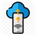 Mobile Upload Internet Of Things Iot Icon