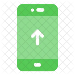 Mobile Upload  Icon