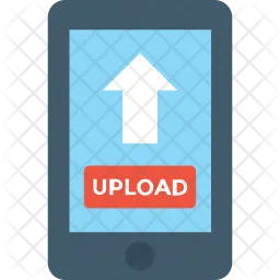 Mobile Uploading  Icon