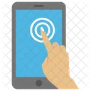Mobile Usage Smartphone Icon