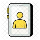 Mobile User Account Business Icon