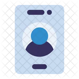 Mobile User  Icon