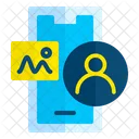 Mobile User User Profile Icon