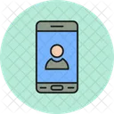 Mobile User Account Id Icon