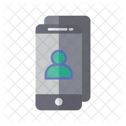 Mobile User  Icon