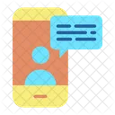 Mobile Chat M Mobile User Chat Mobile Chat Icon
