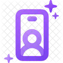 Mobile User Smartphone User Mobile Account Icon