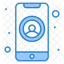 Mobile User Login  Icon