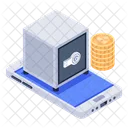Online Banking Online Vault Mobile Vault Icon