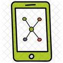 Mobile Vernetzung  Symbol