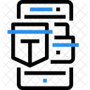 Versicherung Mobile Sicherheit Symbol