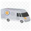 Mobile Vet Ambulance Wagon Icon