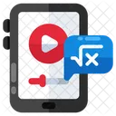 Mobile Video Online Video Video Streaming Icon