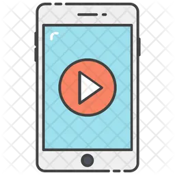 Mobile Video  Icon