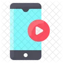 Internet Technology Mobile Video Video Play Icon