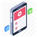 Mobile Video Online Video Smartphone Video Icon